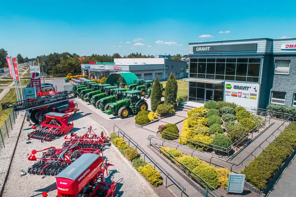 Zamość — oddział GRAVIT Budynek i plac oddziału GRAVIT Rental Oddział Zamość.