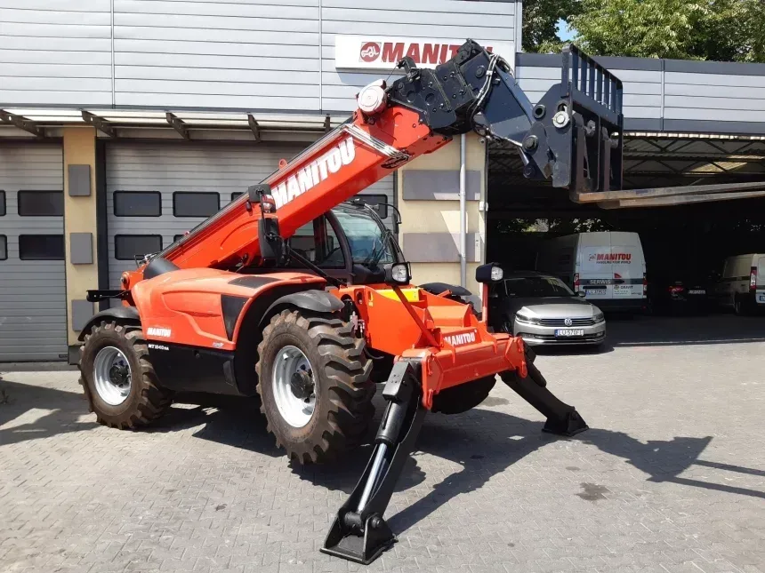 Maszyna z kategorii ładowarki teleskopowe manitou, zdjęcie 2 z oferty.