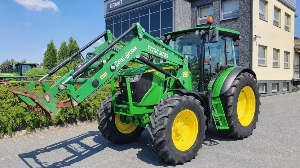 Wynajem ciągnika rolniczego John Deere do 100 KM, miniatura zdjęcia 5 z 21.