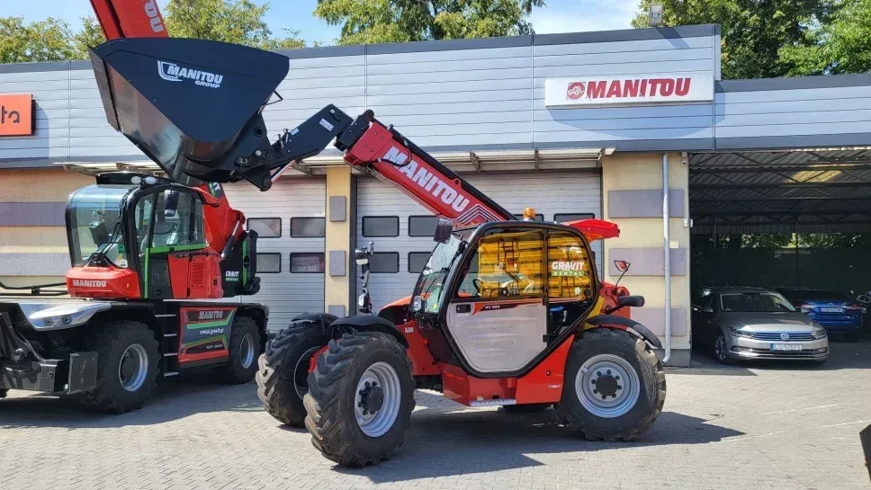 Maszyna z kategorii ładowarki teleskopowe manitou, zdjęcie 5 z oferty.