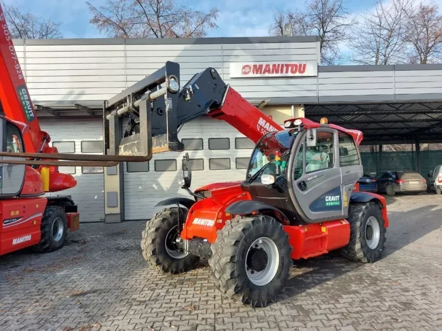 Maszyna z kategorii ładowarki teleskopowe manitou, zdjęcie 9 z oferty.