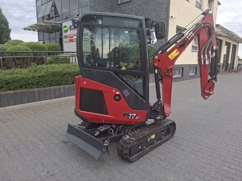 Wynajem koparki gąsienicowej Yanmar SV17 VT, miniatura zdjęcia 4 z 10.