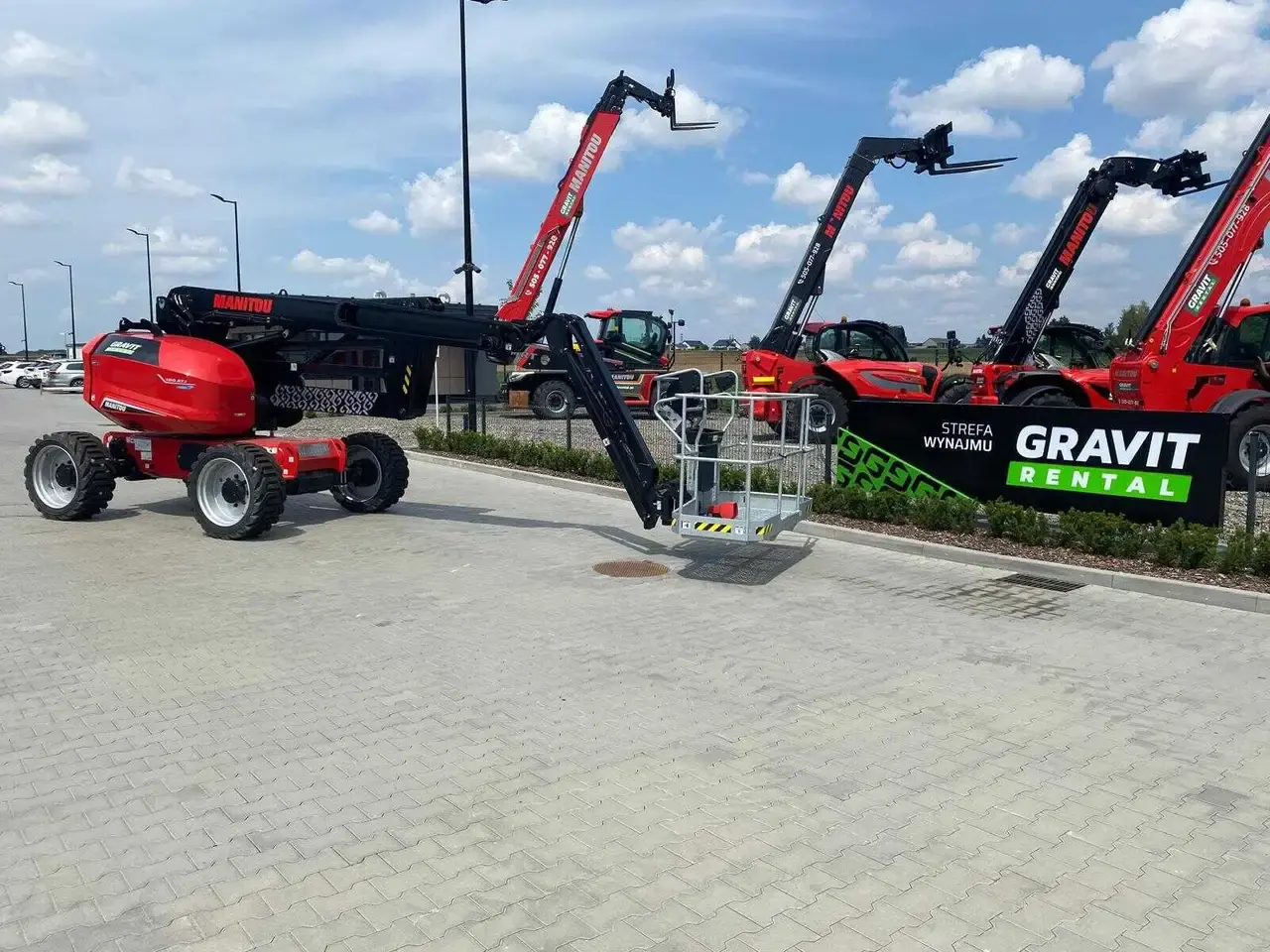 Maszyna z kategorii ładowarki teleskopowe manitou, zdjęcie 1 z oferty.