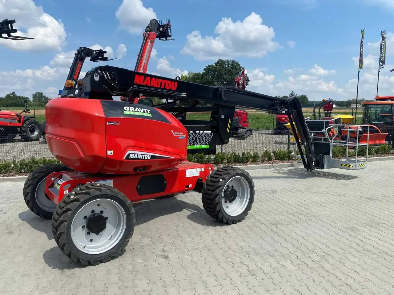 Podnośnik koszowy Manitou 180 ATJ, miniatura zdjęcia 3 z 10.